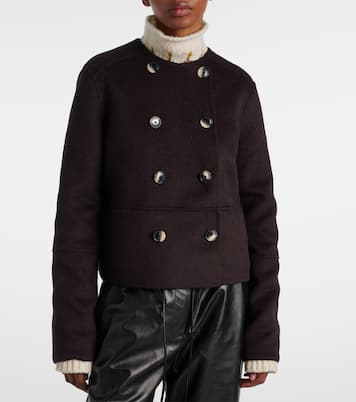 Courtney double-breasted wool-blend jacket | Proenza Schouler