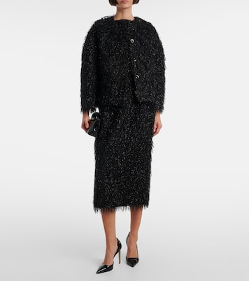 Lurex® fil coupé jacket | Erdem