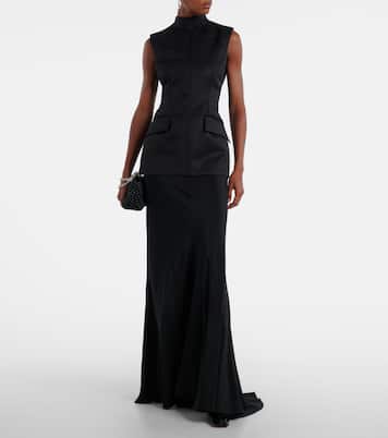 Cilen cotton-blend gown | Sportmax