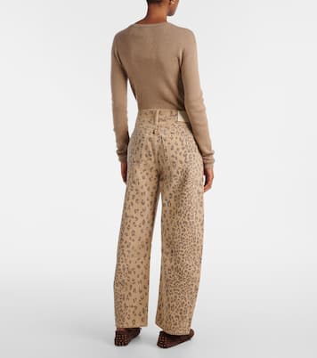 Miro leopard-print barrel-leg jeans | Citizens of Humanity