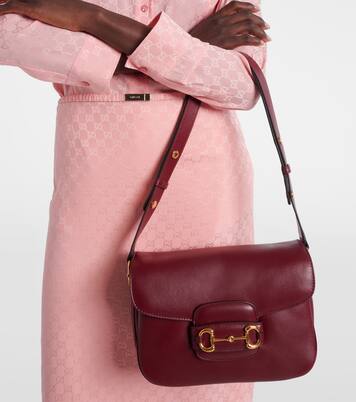 Gucci Horsebit 1955 Aura S号单肩包 | Gucci