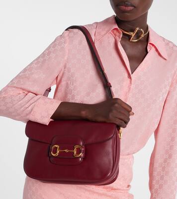 Gucci Horsebit 1955 Aura S号单肩包 | Gucci