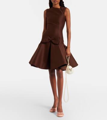 Lila 95 satin pumps | Amina Muaddi