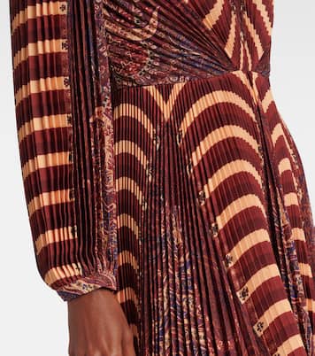 Sarai pleated midi dress | Ulla Johnson