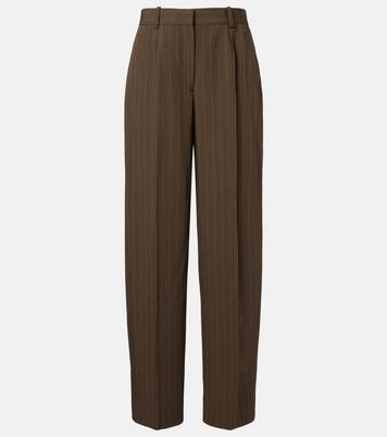 Pinstripe straight pants | Toteme