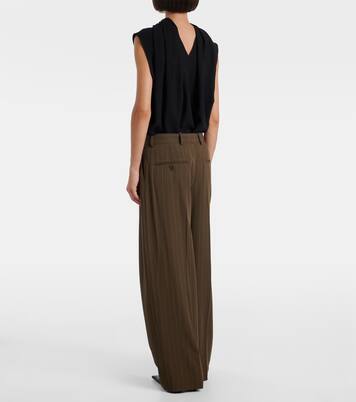 Pinstripe straight pants | Toteme