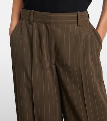 Pinstripe straight pants | Toteme