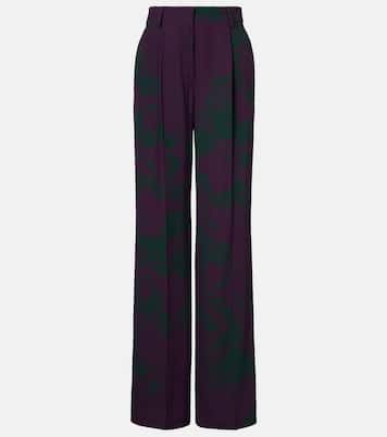 Printed wide-leg pants | Dries Van Noten