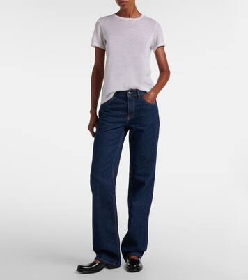 Mid-Rise Straight Jeans Carlyl | The Row