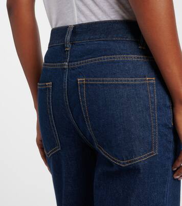 Mid-Rise Straight Jeans Carlyl | The Row