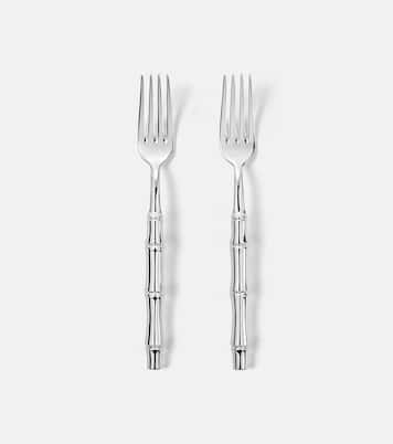 Set of 2 silver-plated forks | Gucci