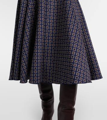 Benda printed jersey midi skirt | Max Mara