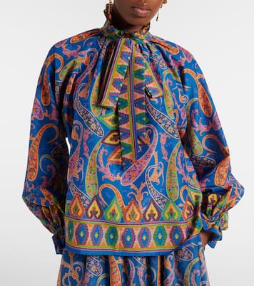 Bluse aus Baumwolle und Seide | Etro