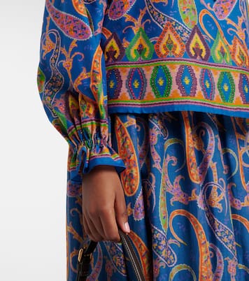 Bluse aus Baumwolle und Seide | Etro