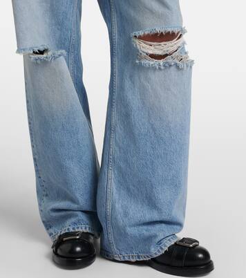 Distressed wide-leg jeans | Dolce&Gabbana