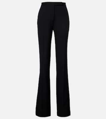 Silk-trimmed wool suit pants | Tom Ford