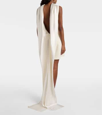 Bridal Mimi wool-blend minidress | Danielle Frankel