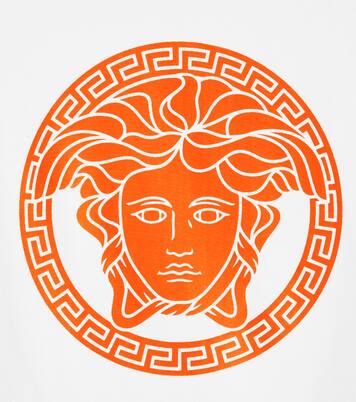 T-Shirt La Medusa aus Baumwoll-Jersey | Versace Kids