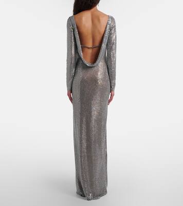 Vestido de fiesta adornado | Self-Portrait