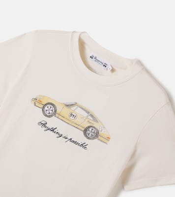 Thibald embroidered cotton jersey T-shirt | Bonpoint