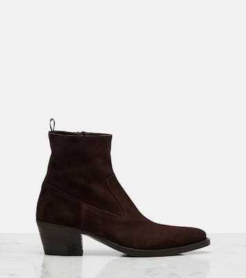 Suede ankle boots | Miu Miu