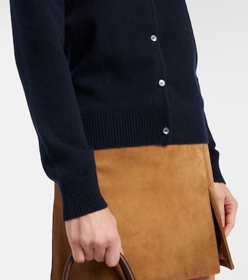 Logo cashmere cardigan | Miu Miu