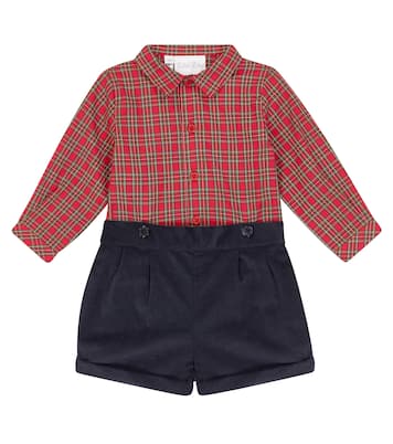 Bébé – Ensemble chemise et short en coton | Rachel Riley