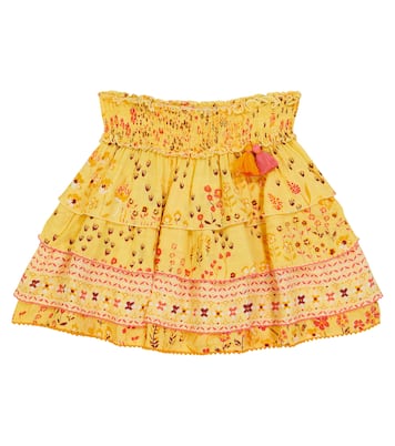 Bedruckter Minirock Ariel | Poupette St Barth Kids