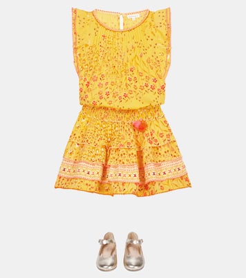 Bedruckter Minirock Ariel | Poupette St Barth Kids
