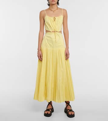 Rem cotton-blend maxi dress | Simkhai