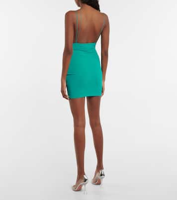 Cutout ruched minidress | Nensi Dojaka