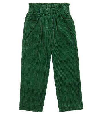 Paperbag-waist corduroy pants | Stella McCartney Kids