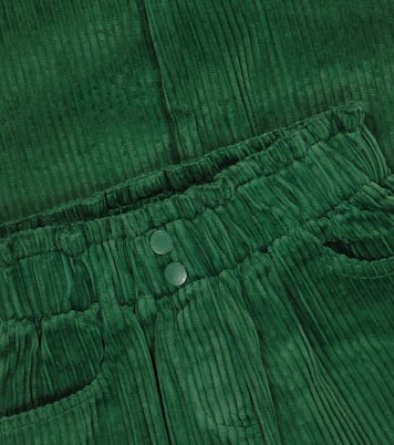 Paperbag-waist corduroy pants | Stella McCartney Kids