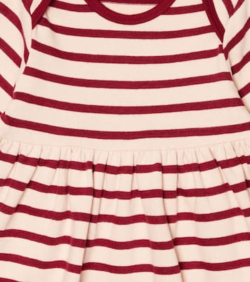 Bebé - vestido Cosima de algodón a rayas | Molo