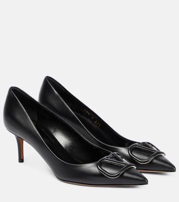 Pumps VLogo Signature 60 aus Leder | Valentino Garavani