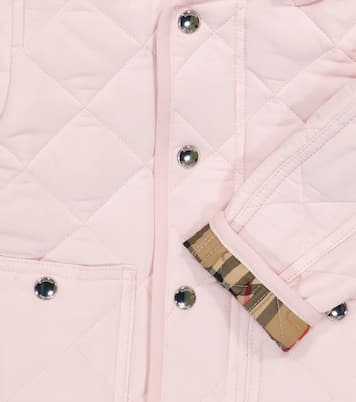 Baby quilted jacket | Burberry Kids