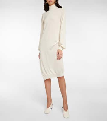 Robe midi Flavia en cachemire et soie | Petar Petrov