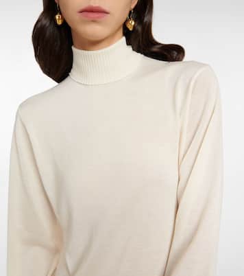 Robe midi Flavia en cachemire et soie | Petar Petrov
