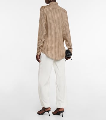 Hemd aus Seide | Victoria Beckham