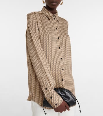 Hemd aus Seide | Victoria Beckham