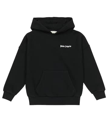 Sudadera con capucha de algodón con logo | Palm Angels Kids