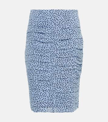 Transparent City Lights georgette miniskirt | Dorothee Schumacher