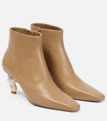 Bodhi Knot Heel leather boots | Simkhai