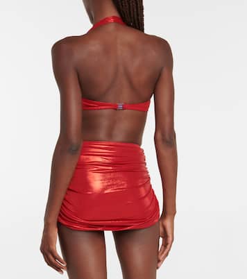 Bill high-rise bikini bottoms | Norma Kamali