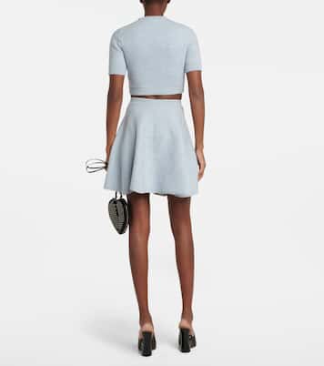 Pullover cropped in lana | Alaïa