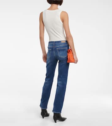 High-Rise Straight Jeans Alexxis | AG Jeans