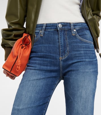 High-Rise Straight Jeans Alexxis | AG Jeans