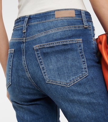 High-Rise Straight Jeans Alexxis | AG Jeans