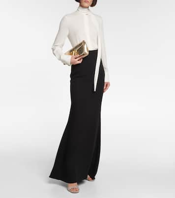 VLogo embellished leather sandals | Valentino Garavani