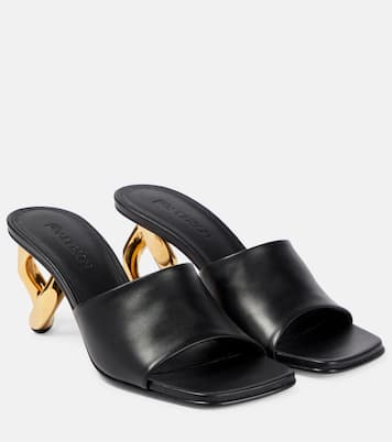 Chain leather mules | JW Anderson